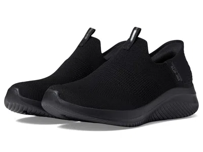 Skechers Ultra Flex 3.0 - Cozy Streak Hands Free Slip-ins In Black