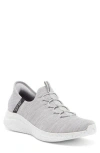 Skechers Ultra Flex 3.0 Right Away Slip-on Sneaker In Gray