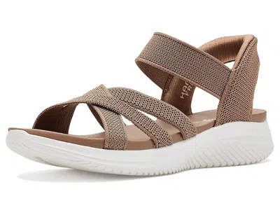 Skechers Ultra Flex 3.0 Sandal - Forever Better Hands Free Slip-ins In Neutral