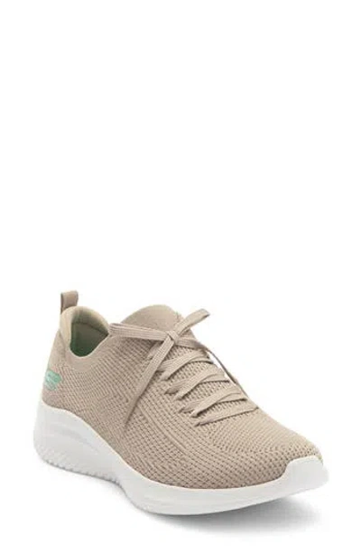 Skechers Ultra Flex 3.0 Slip-on Sneaker In Brown