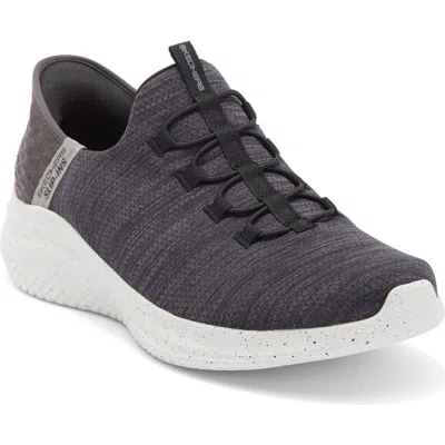 Skechers Ultra Flex 3.0 Slip-on Sneaker In Black