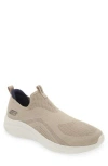 Skechers Ultra Flex 3.0 Slip-on Sneaker In Taupe