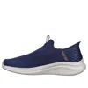 Skechers Ultra Flex 3.0 Smooth Step Mens Memory Foam Manmade Slip-on Sneakers In Blue