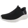 Skechers Ultra Flex 3.0 Smooth Step Mens Breathable Walking Slip-on Shoes In Black