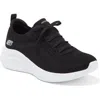 Skechers Ultra Flex 3.0 Sneaker In Black/white