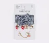 Skechers Unisex Gingham Lace Charm Pack | In Multi