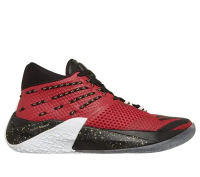 Skechers Unisex Skx Reign Basketball Shoes In Red