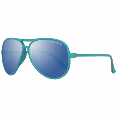Skechers Unisex Sunglasses  664689939565 Gbby2 In Blue