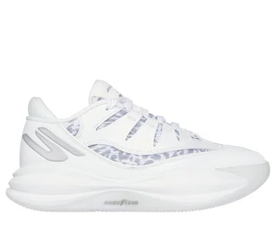 Skechers Unisex Women's Skx B-lite Basketball Shoes In White
