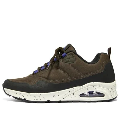 Skechers Uno - Maverick Gorpcore Shoes 'dark Brown Black' In Multi