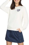 Skechers Uno Daisy Pullover Sweatshirt In White