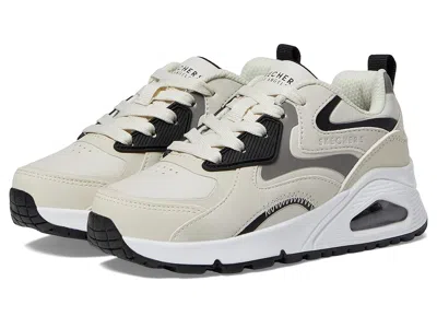 Skechers Uno Gen1 - Color Surge 403647l (little Kid/big Kid) Boy's Shoes Natural : 6.5 Big Kid M, Synthetic In Brown