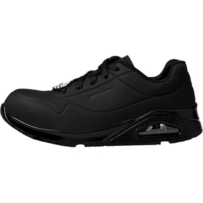 Skechers Uno Sr - Deloney Comp Toe Black 108101-blk Women's