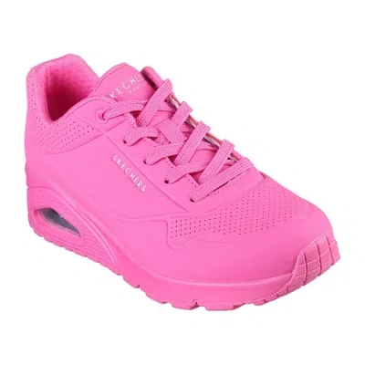 Skechers Uno Stand On Air Womens Sneakers In Pink