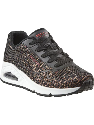 Skechers Uno-wild N Free Womens Lifestyle Memory Foam Casual And Fashion Sneakers In Multi