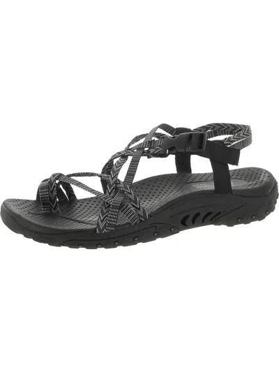 Skechers Usa Reggae Islander Womens Woven Comfort Strappy Sandals In ...