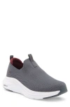 Skechers Vapor Foam Sneaker In Charcoal/red