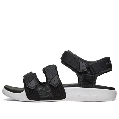 Skechers Velcro Outdoor Sports Black White Sandals