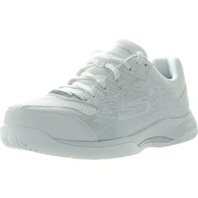 Skechers Viper Court-pickle Ball Mens Pickelball Man Made Other Sports Shoes In White