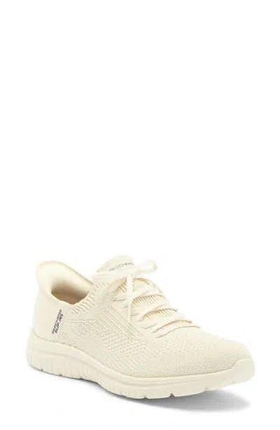 Skechers Virtue Slip-on Sneaker In Natural/black