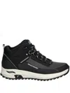Skechers Waterproof Lace-up Boots In Black