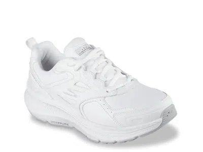 Skechers Wide Width Go Run Consistent 2.0 Sumpter Trail Running Shoe In White
