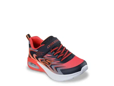 Skechers Wide Width Microspec Max Advance Robonix Sneaker Kids' In Multi