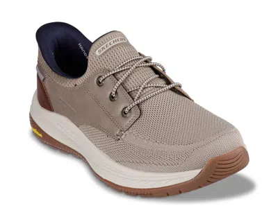 Skechers Wide Width Relaxed Fit Hands Free Slipins Meroe Slipon Sneaker In Gray