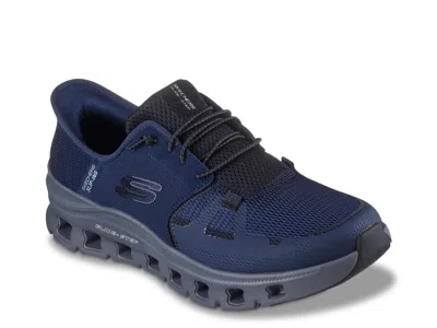 Skechers Wide Width Slipins Glidestep Pro Slipon Sneaker In Blue