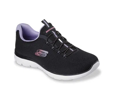 Skechers Wide Width Summits Radiant Flow Sneaker In Multi