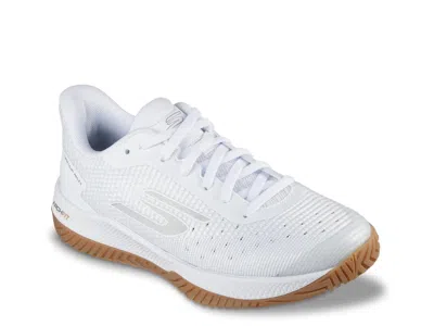 Skechers Wide Width Viper Court Pro Pickleball Sneaker In White
