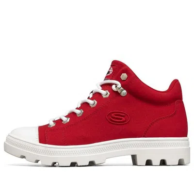 Skechers (wmns) Jeremy Ville X  Roadies High-top Canvas Shoes Red/white