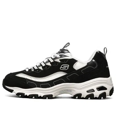 Skechers (wmns)  D Lites 1.0 Low Chunky Shoes Black In Multi