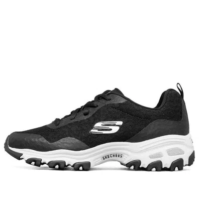 Skechers (wmns)  D Lites 1.0 Low-top Daddy Shoes Black/white In Multi