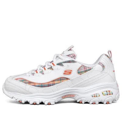 Skechers (wmns)  D Lites 1.0 Low Top Running Shoes White