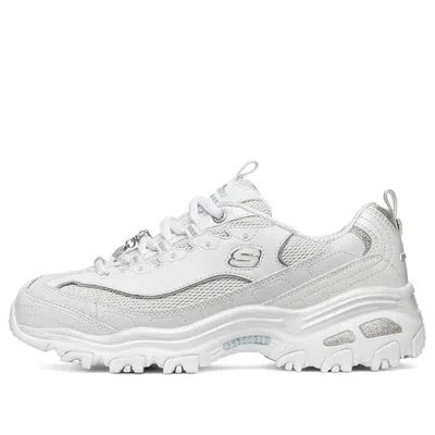 Skechers (wmns)  D Lites 1.0 White/silver In Multi