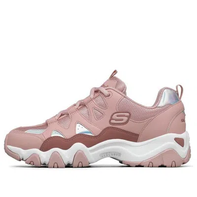 Skechers (wmns)  D Lites 2.0 Low-top Running Shoes Pink