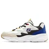 Skechers (wmns)  D Lites Airy Low-top Running Shoes White/blue