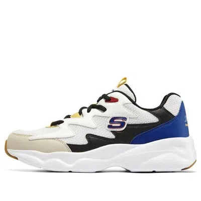 Skechers (wmns)  D Lites Airy Low-top Running Shoes White/blue