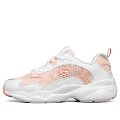 Skechers (wmns)  D Lites Airy Sneakers White/orange In Multi