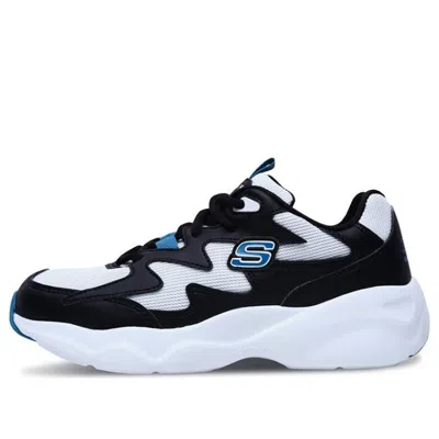 Skechers (wmns)  D Lites Airy Unisex Black/white/blue In Multi