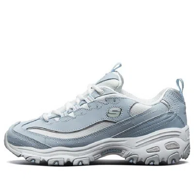 Skechers (wmns)  D Lites Low Running Shoes Gs Bluewhite 'blue White'