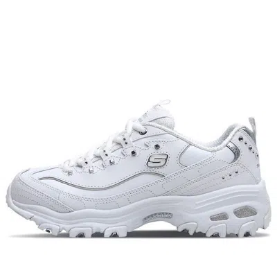 Skechers (wmns)  D Lites Silver/white In Multi