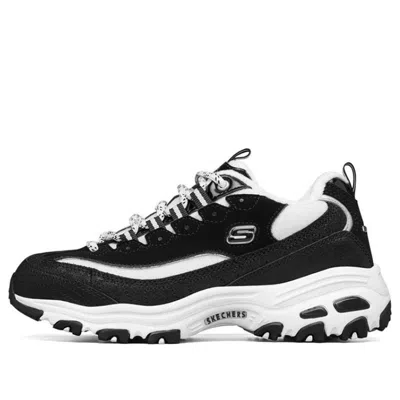 Skechers (wmns)  D Lites White/black In Multi