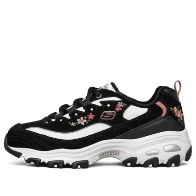 Skechers (wmns)  D'lites 1.0 'black Floral'