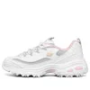 Skechers (wmns)  D'lites 1.0 Gs White/grey/pink In Multi