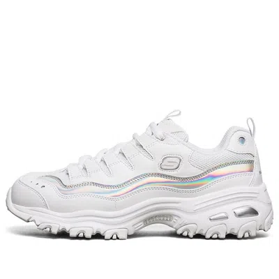 Skechers (wmns)  D'lites 1.0 Gs White/silver In Multi
