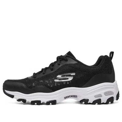Skechers (wmns)  D'lites 1.0 Low Dad Shoes Gs Black/white