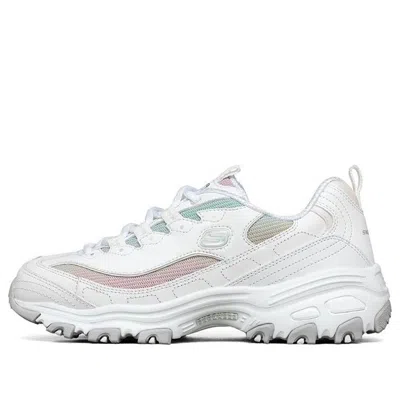 Skechers (wmns)  D'lites 1.0 Low-top Running Shoes White/multi