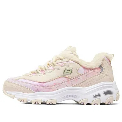 Skechers (wmns)  D'lites 1.0 'natural Pink' In Neutral